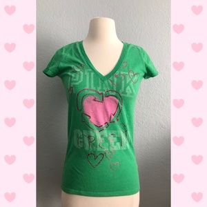 PINK love recycle shirt